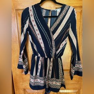 Charlotte Russe blue romper